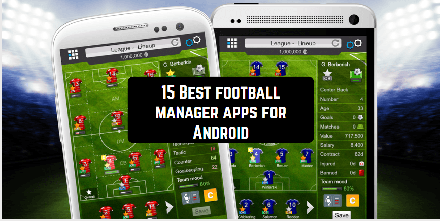 game real football manager apk